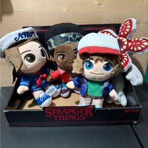 Jazz wares stranger things plushies with box